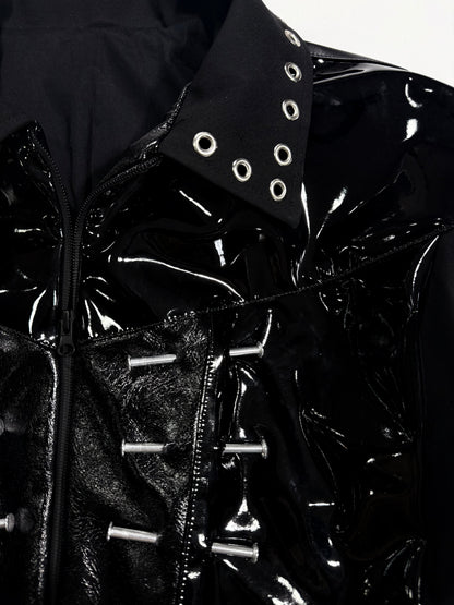 BLACK Mayhem bomber jacket