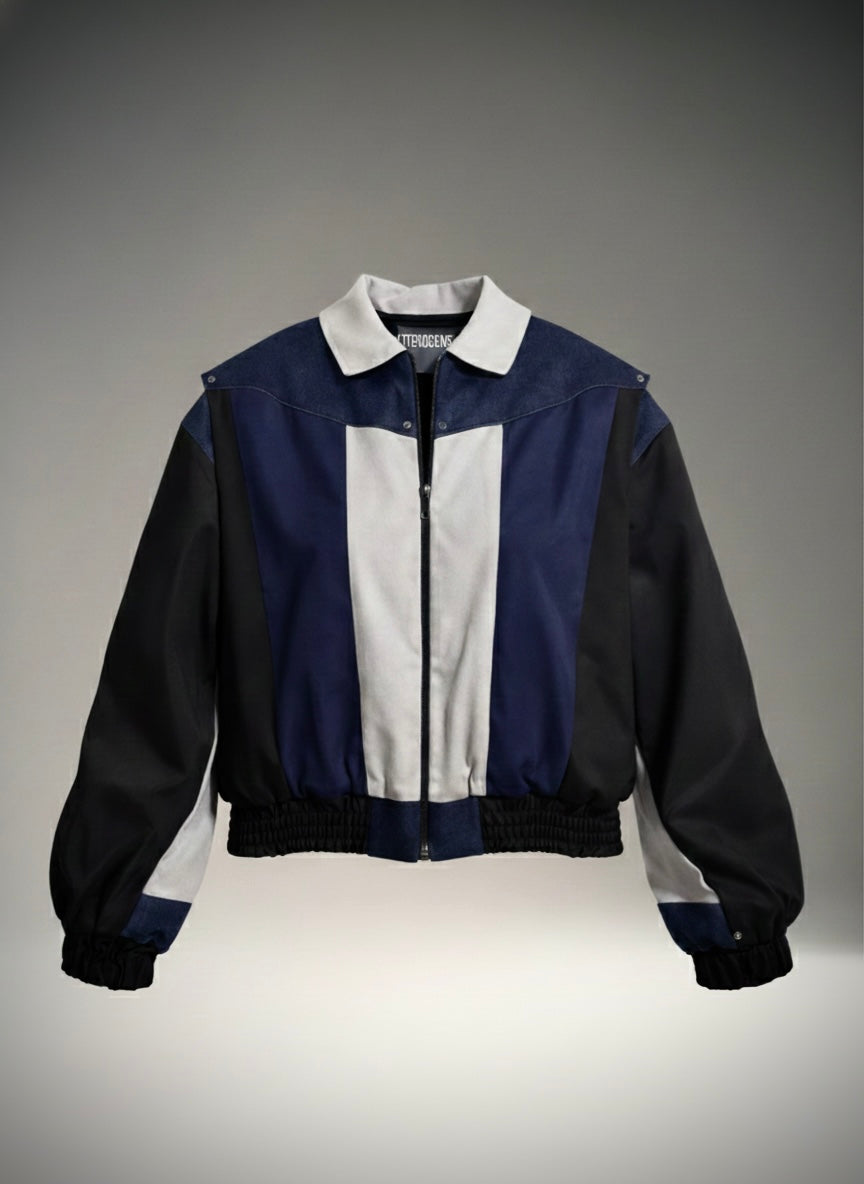 Blue jeans bomber Jacket
