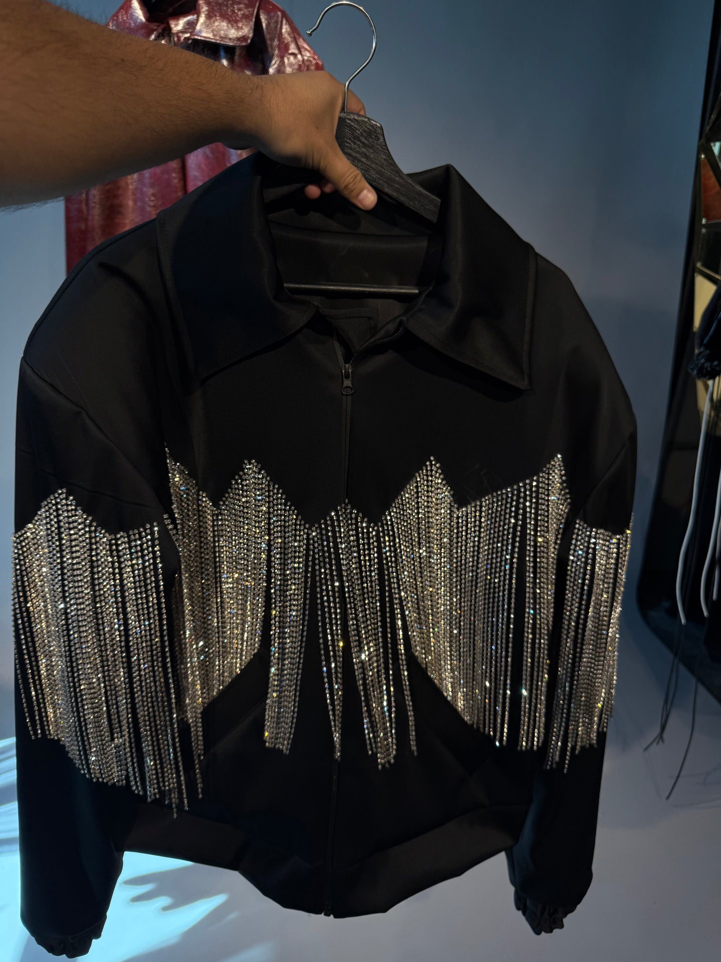 BOMBER JACKET Cristales