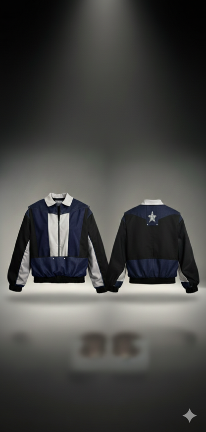 Blue jeans bomber Jacket