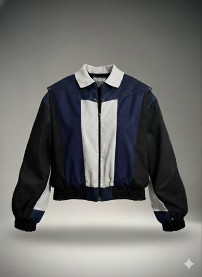 Blue jeans bomber Jacket