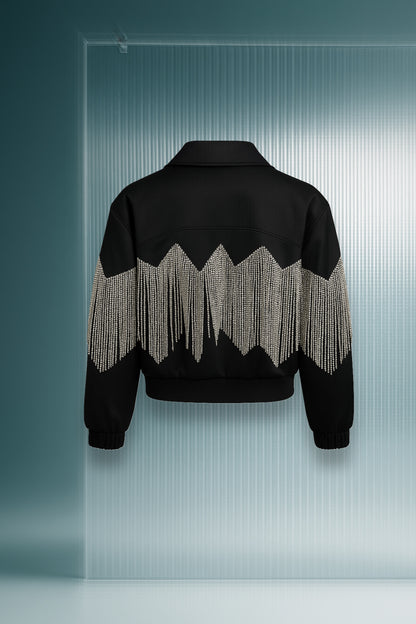 BOMBER JACKET Cristales