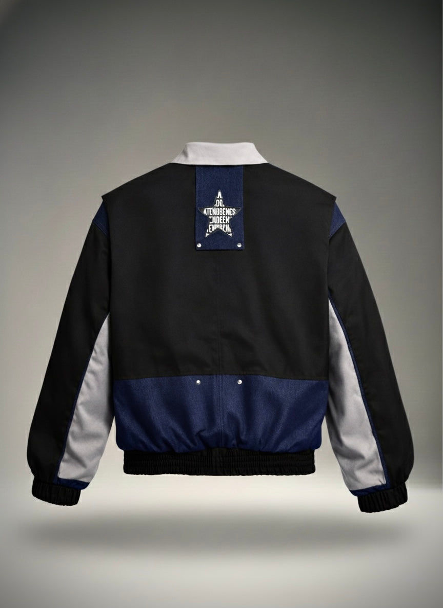 Blue jeans bomber Jacket