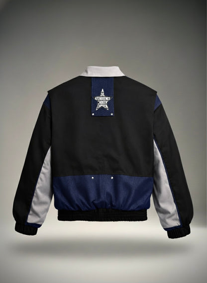 Blue jeans bomber Jacket