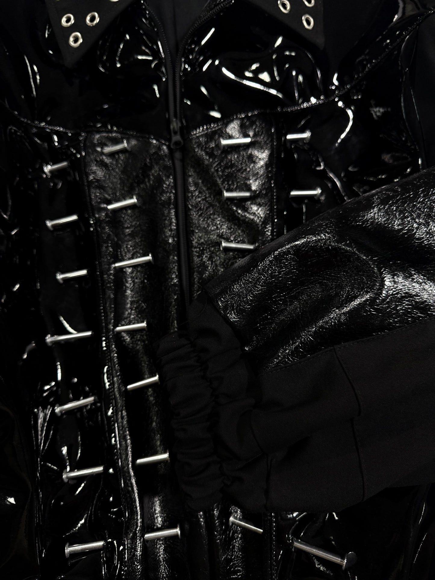 BLACK Mayhem bomber jacket