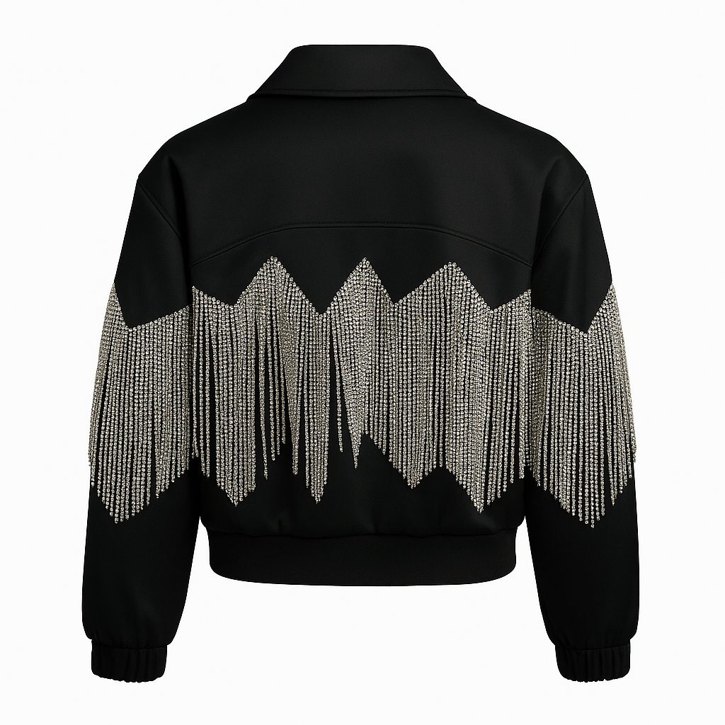 BOMBER JACKET Cristales