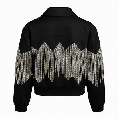 BOMBER JACKET Cristales