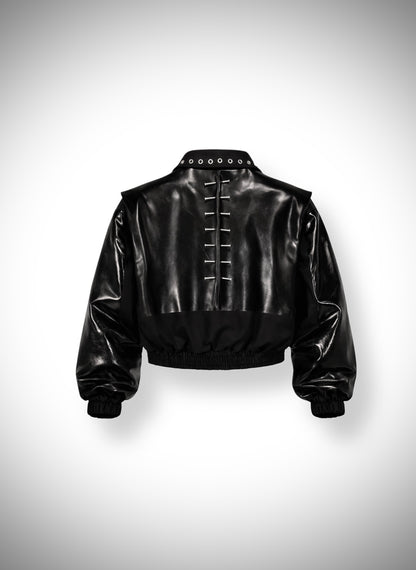 BLACK Mayhem bomber jacket