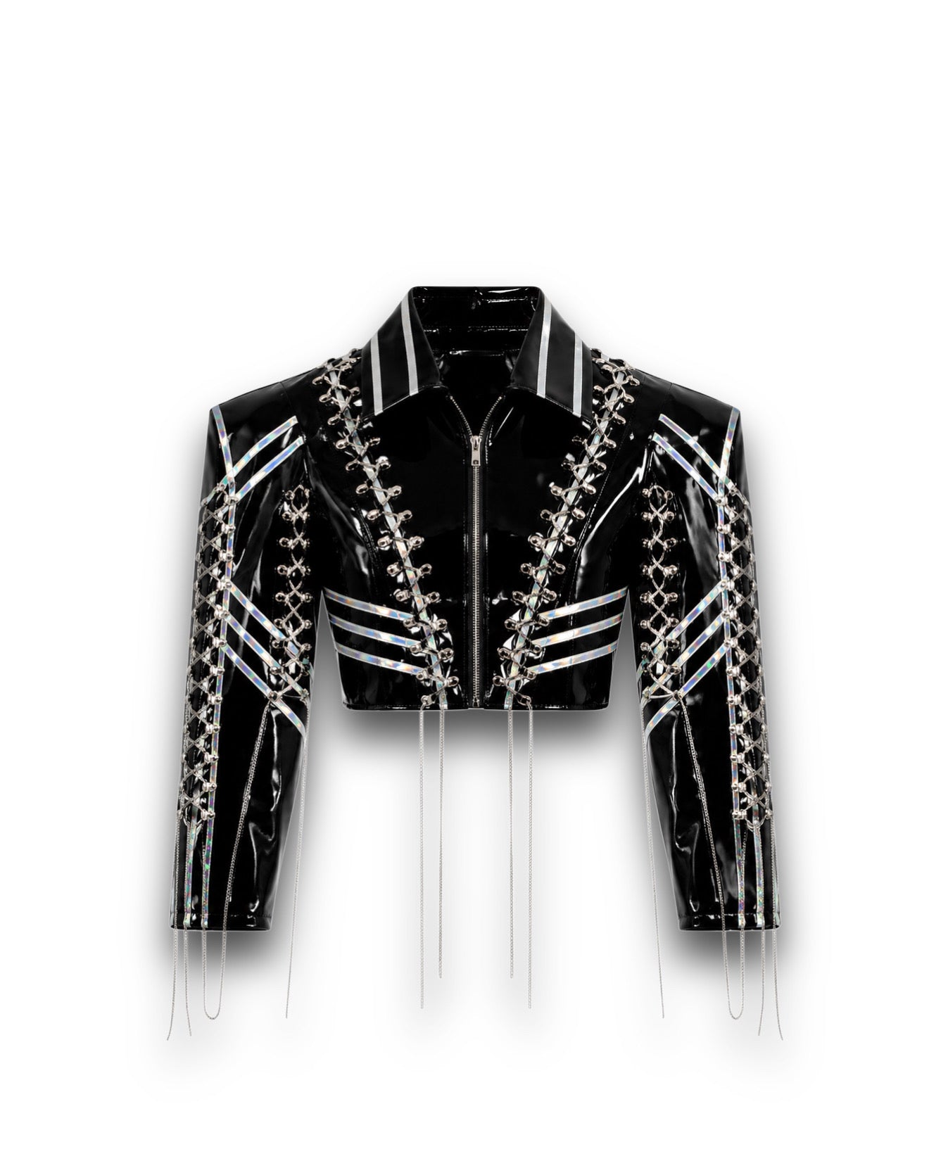 Hologram riot jacket