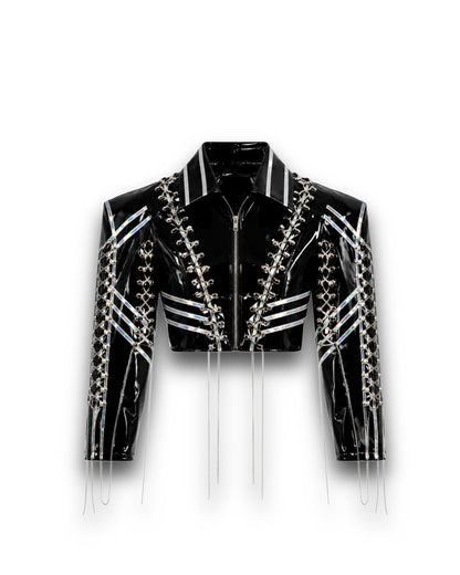 Hologram riot jacket