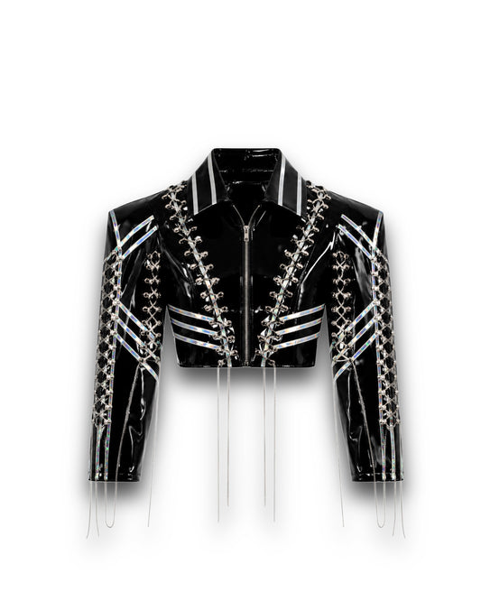 Hologram riot jacket