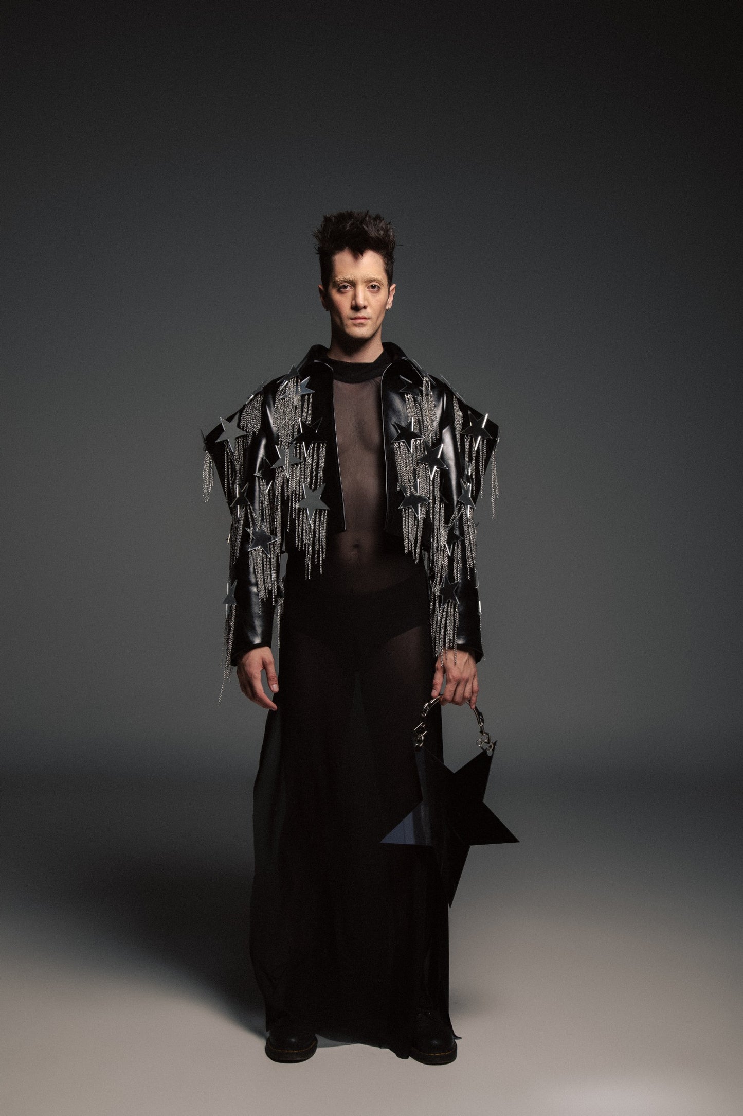 “Shooting Stars Jacket” - Un Destello Cósmico en Movimiento