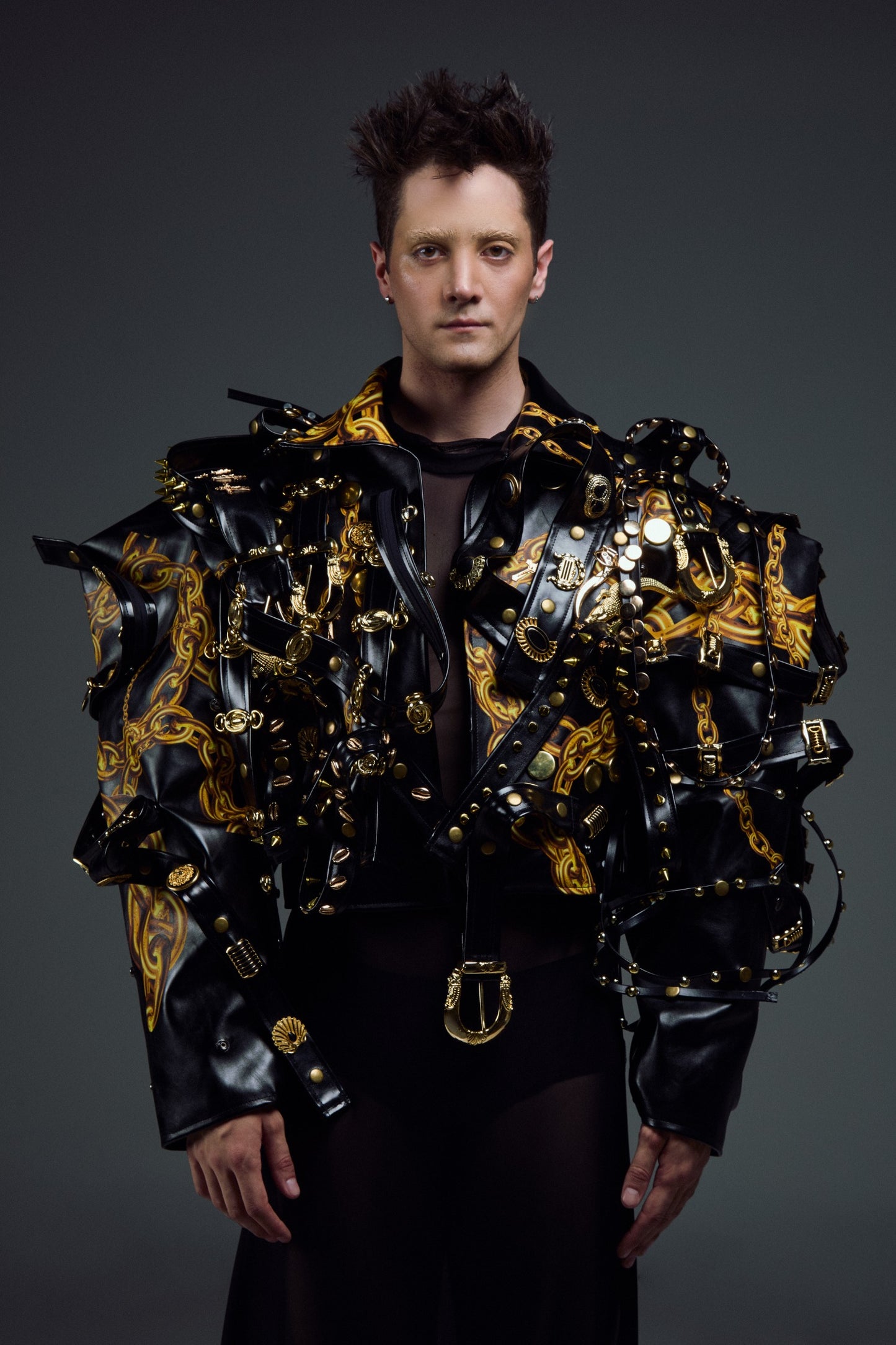 “Royal Chaos Jacket” - Inspirada en la Estética Queer del Tour de Sam Smith