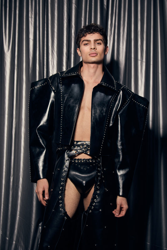 Black Rebel Cropped Jacket