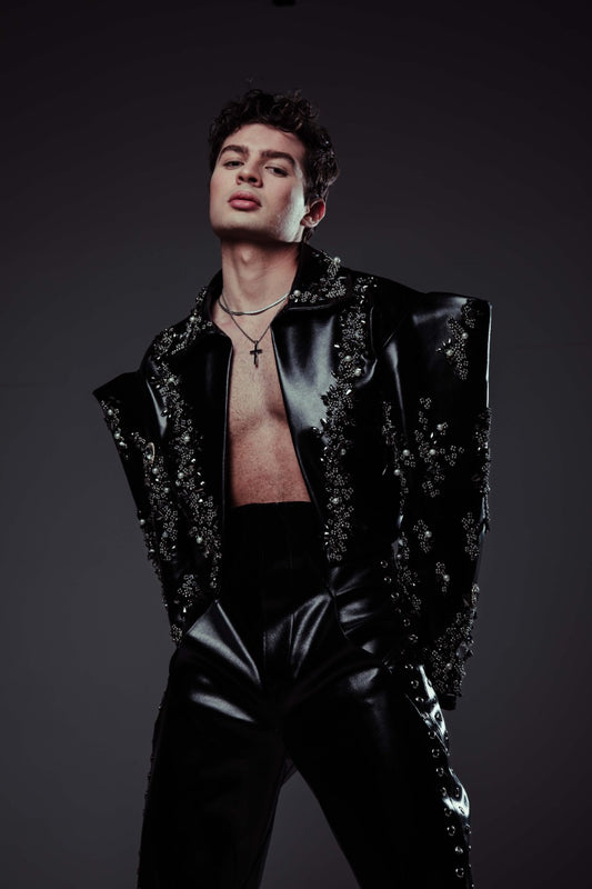 Torera crop jacket