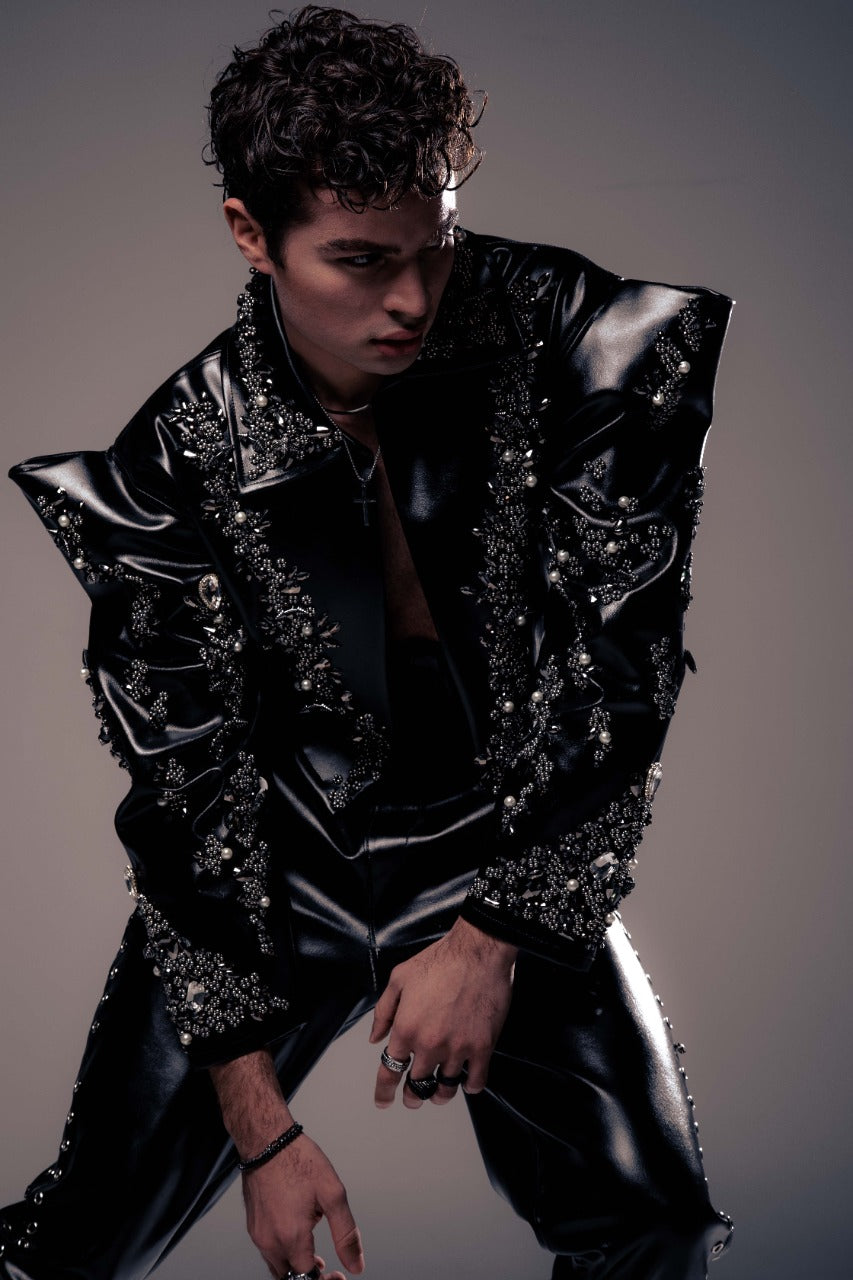 Torera crop jacket