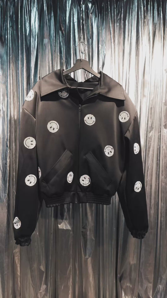 Smiley Bomber Jackey