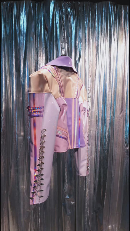 Cotton candy  riot jacket