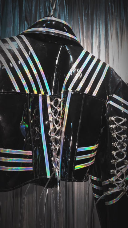 Hologram riot jacket